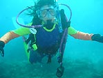 Ashlee at Ningaloo Reef, Exmouth