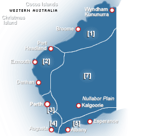 Western Australia Map