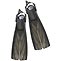 Atomic Smoke on the Water Adjustable Strap Split Dive Fins